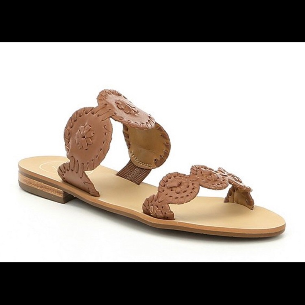 Tan Jack Rogers Lauren Sandals